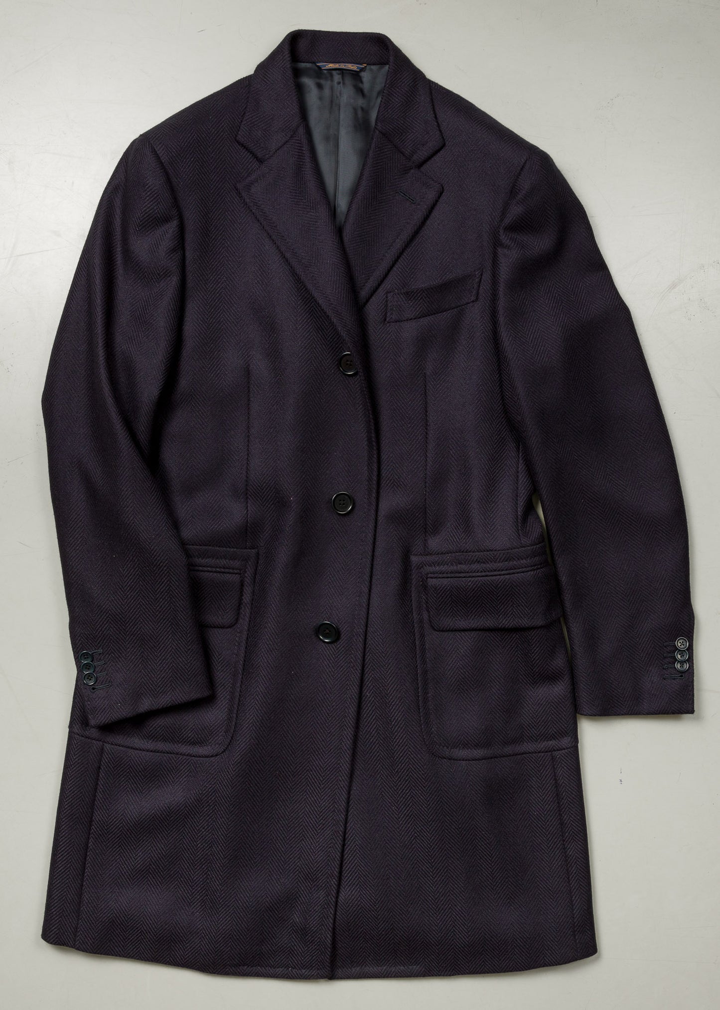 Coat 04 | Blue | Full Canvas | Hand Made