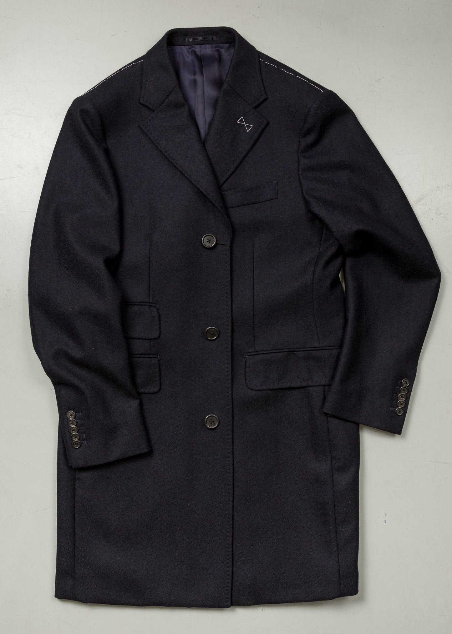 Coat 26 | D. Blue | Half Canvas