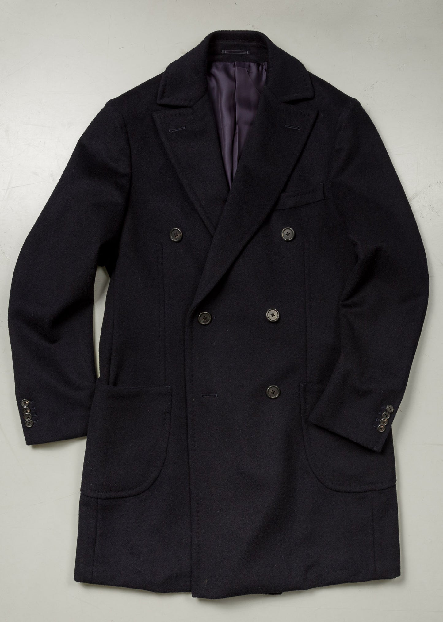 Coat 21 | D. Blue | Half Canvas