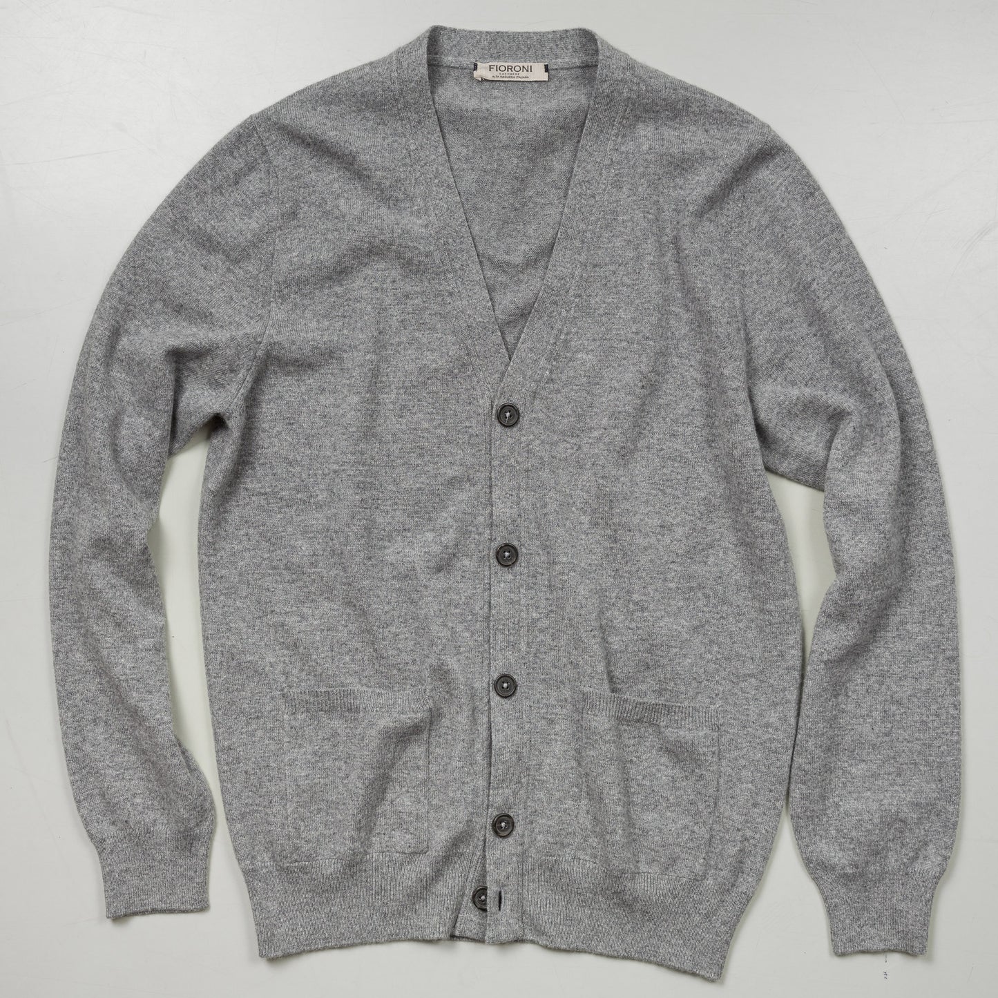Knit F08 | Grey | Pure Cashmere
