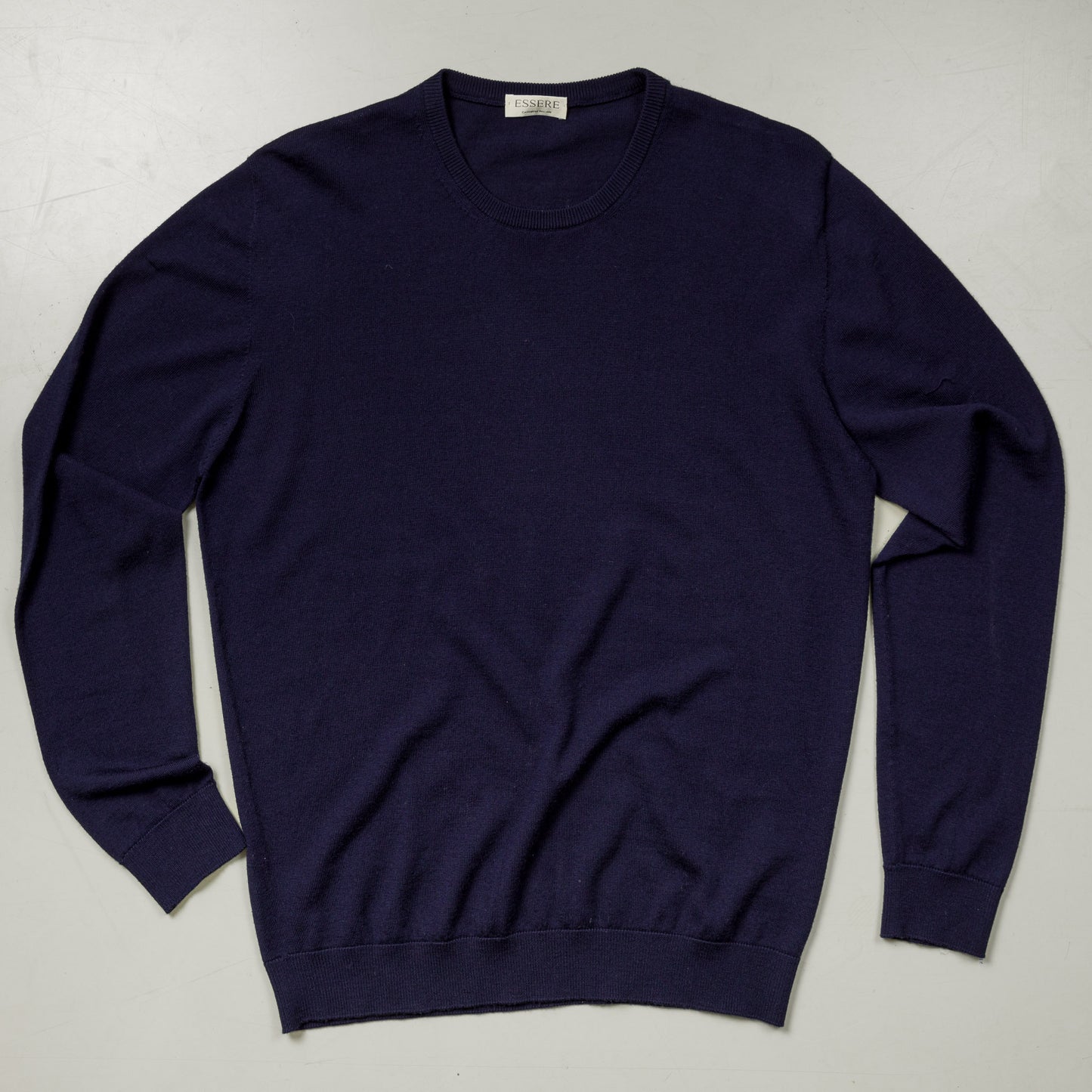 Knit A02 | D. Blue | 100% Merino