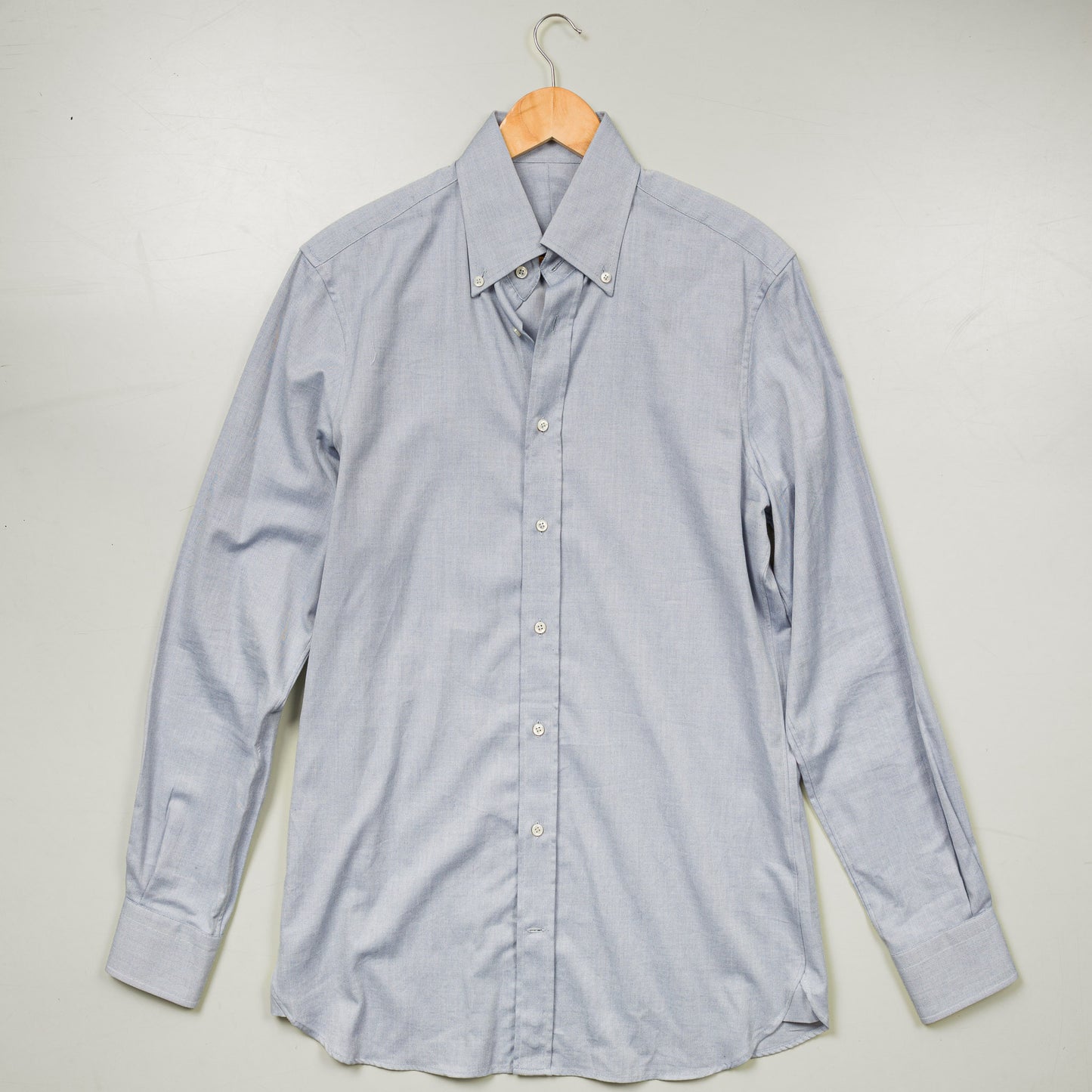 Shirt C03 | L. Blue | Herringbone |Flannel