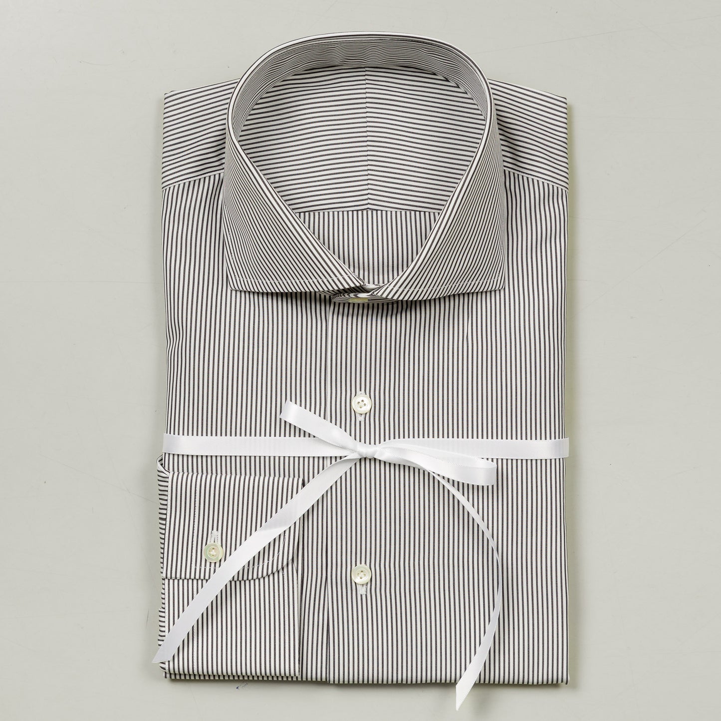 Shirt 08 |Black | Stripe | Poplin