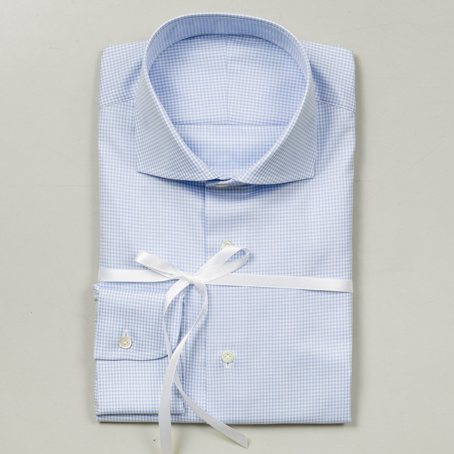 Shirt 31 | L. Blue | Check | Fine Twill