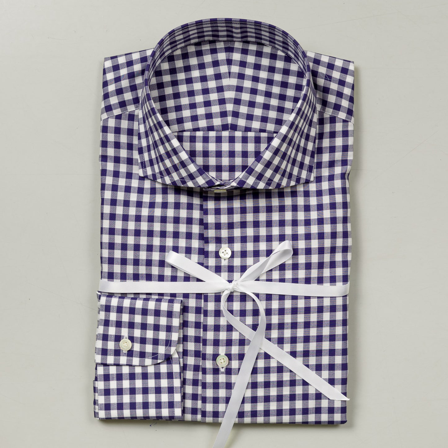 Shirt 18 | D. Blue | Check | Poplin