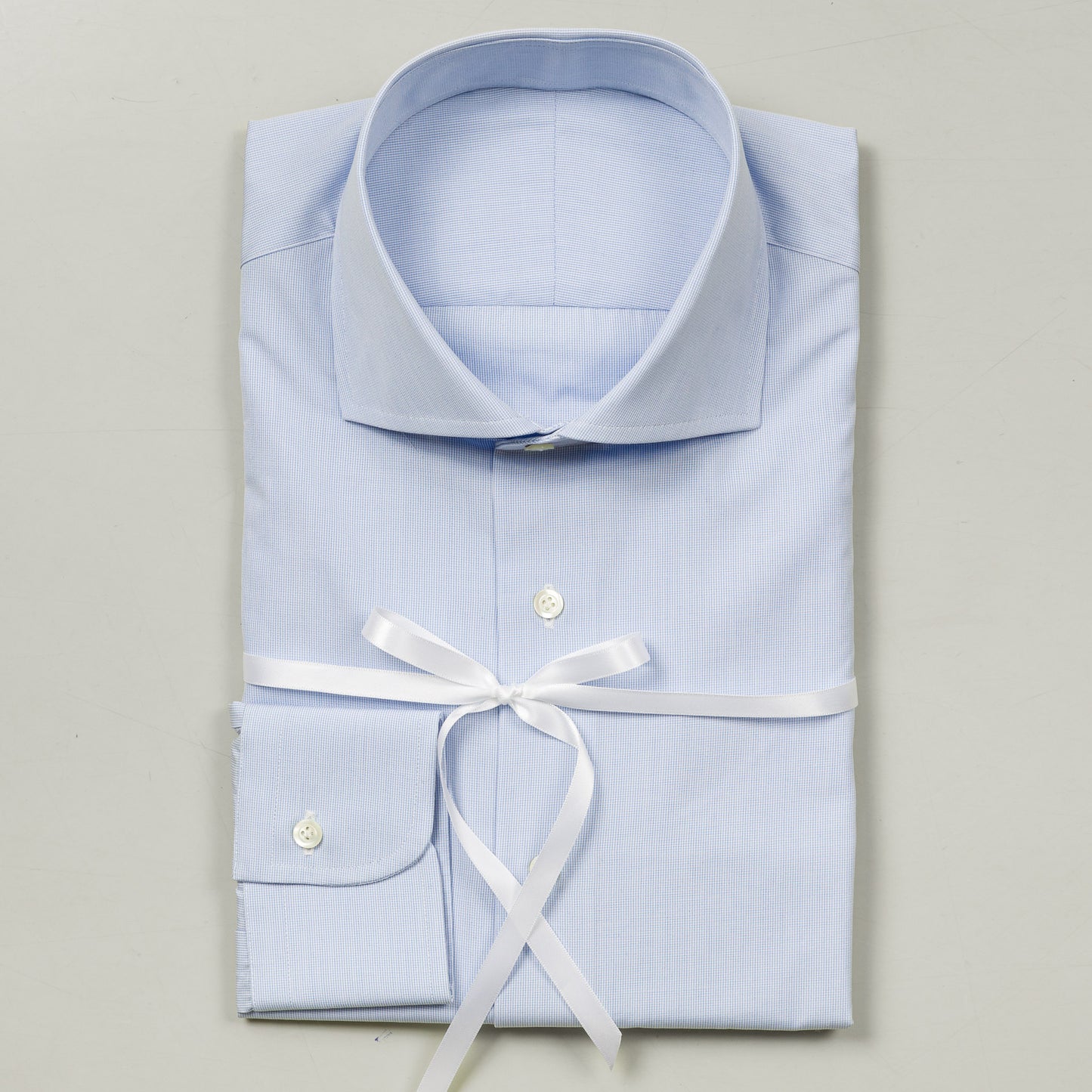 Shirt 14 | L. Blue | Check | Poplin