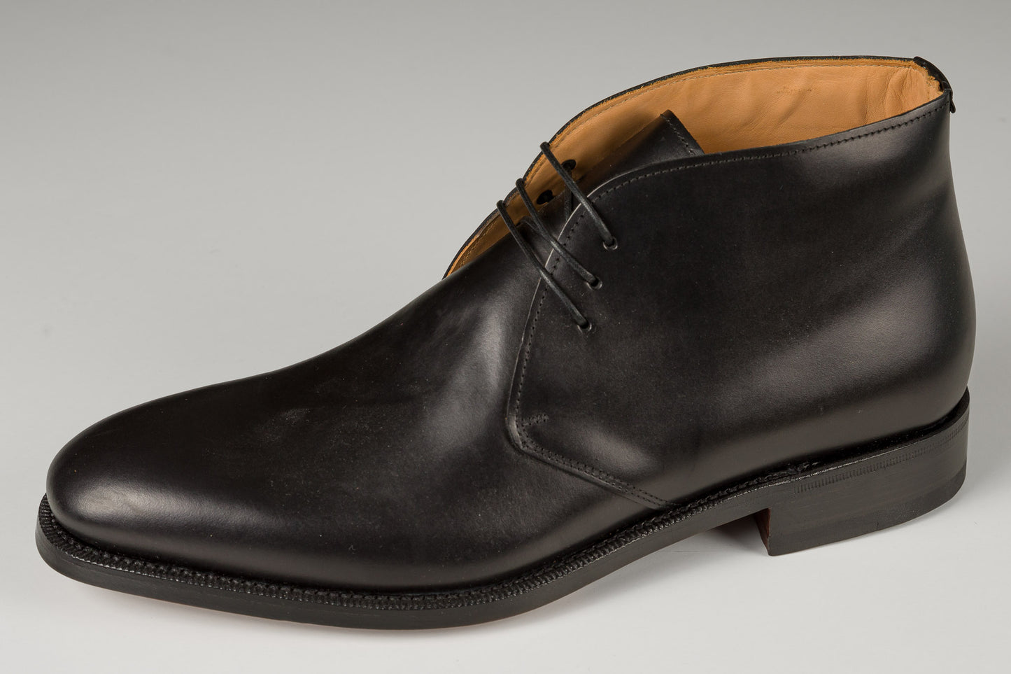 18 | Chukka | Black | Goodyear Welted