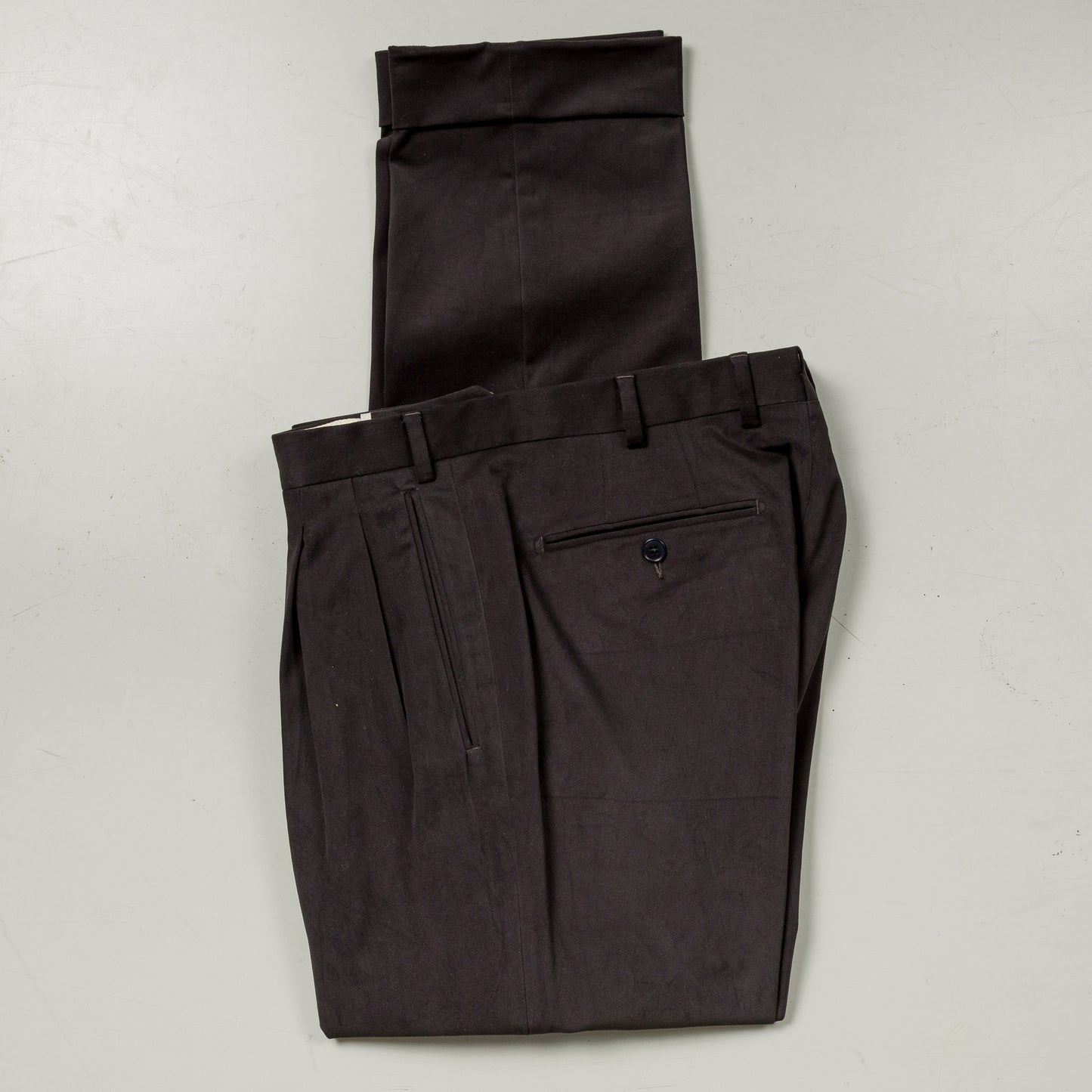 Trousers 04 | D. Blue | Brushed Twill