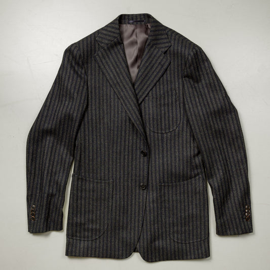 Jacket 32 | Brown/Blue | Half Canvas