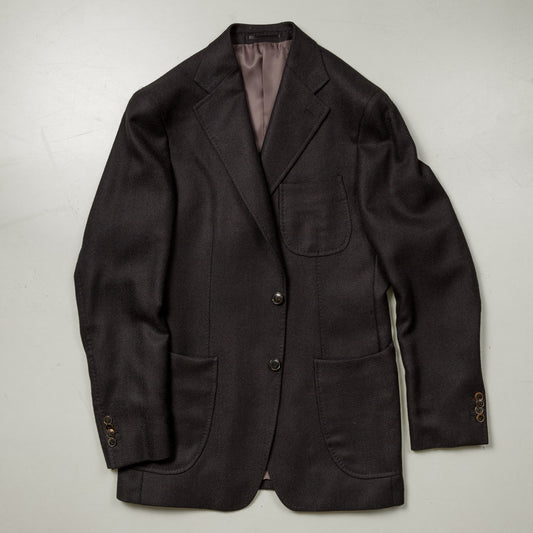 Jacket 44 | Black | Half Canvas