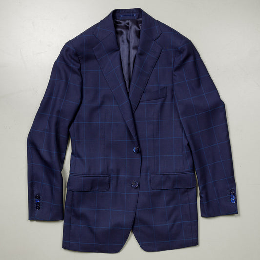 Suit 4S.12 | Blue | Half Canvas