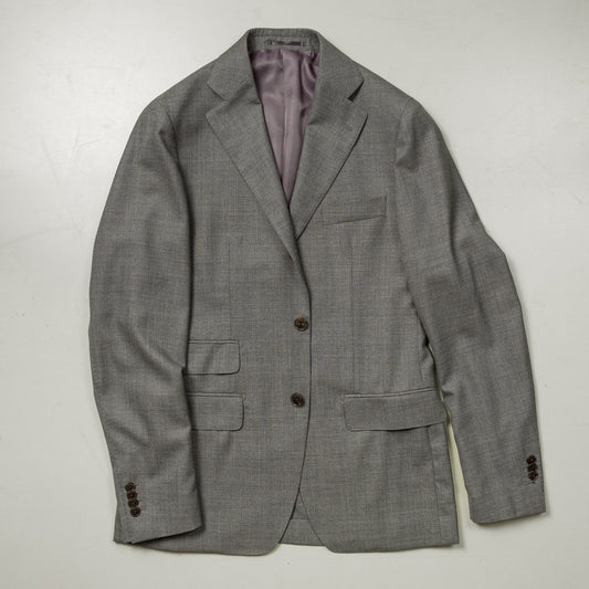 Suit 4S.20 | Grey | Half Canvas