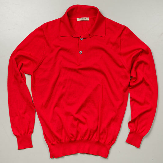Knit F01 | Red | 70% Cashmere + 30% Silk