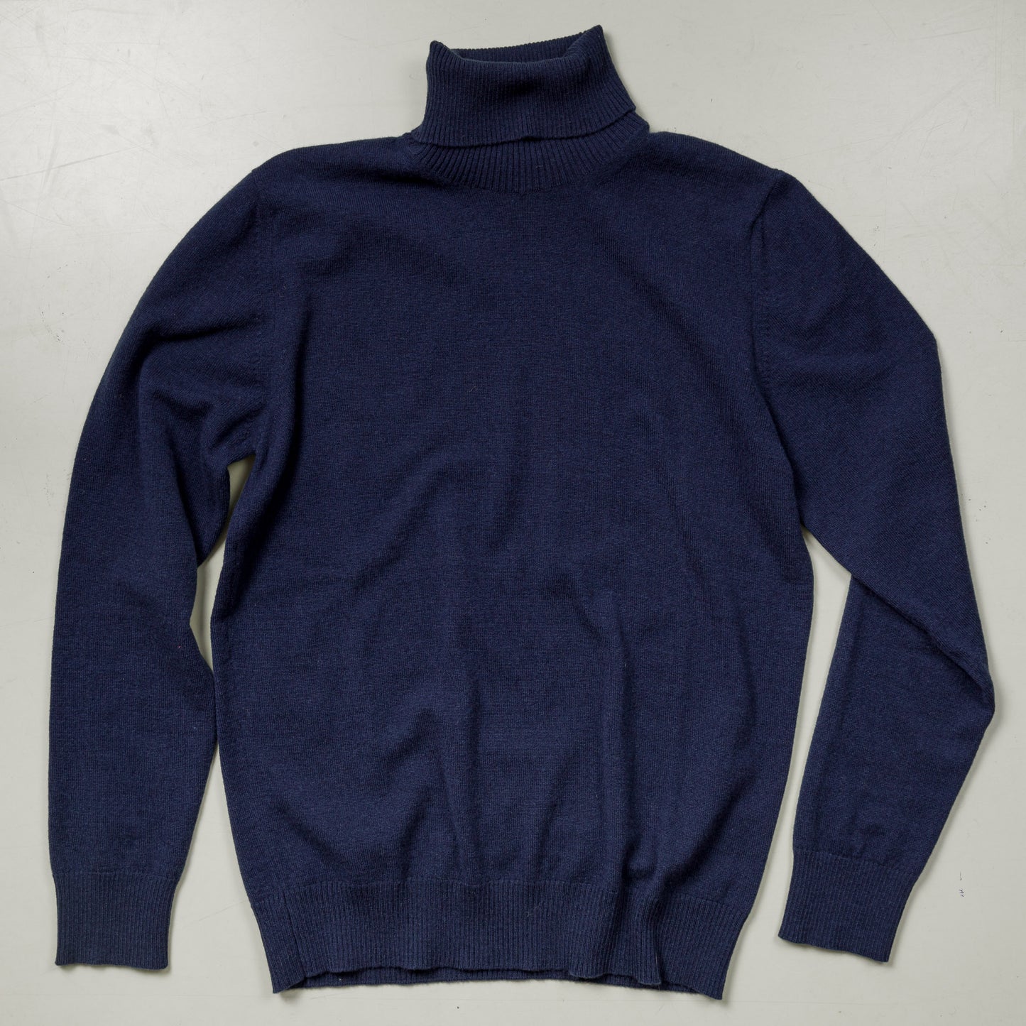 Knit B14 | D. Blue | 70% Wool + 30% Cashmere