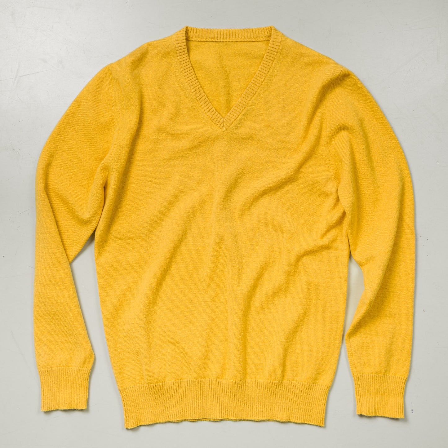 Knit B03 | Yellow | 70% Wool + 30% Cashmere