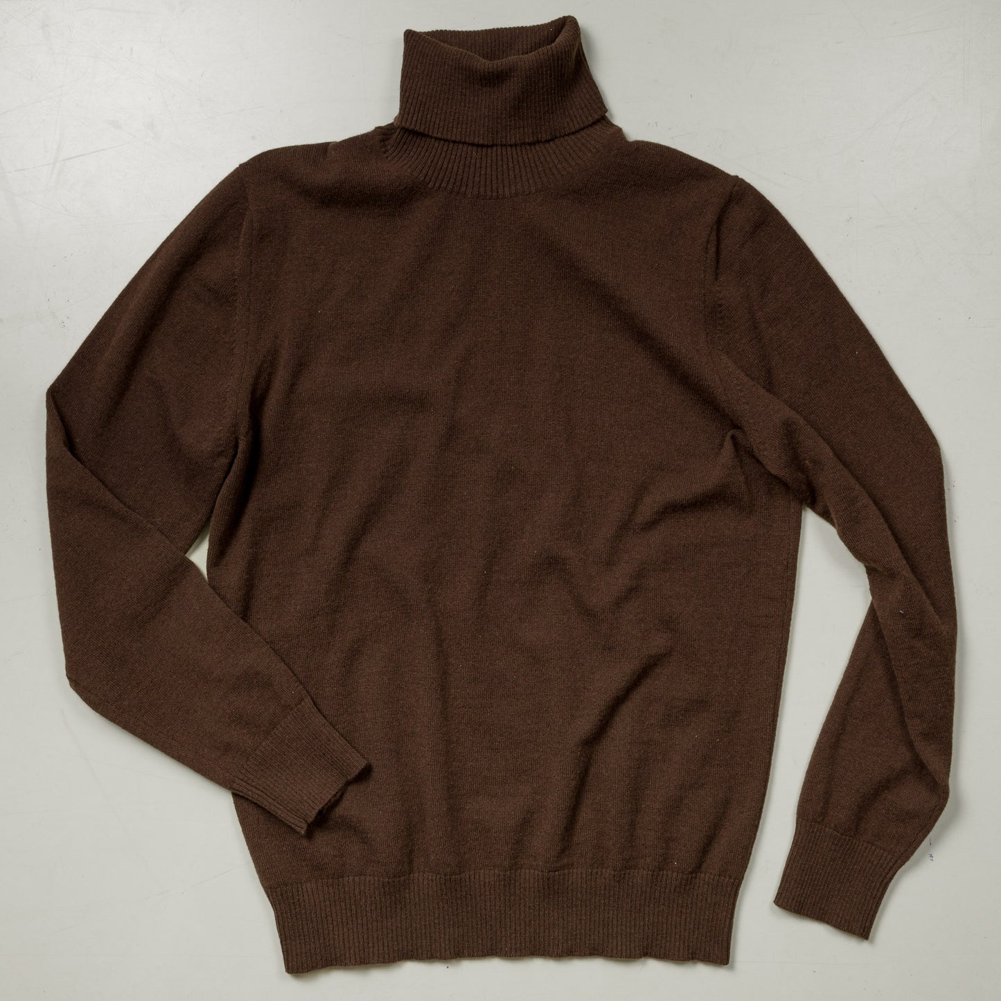 Knit B19 | D. Brown | 70% Wool + 30% Cashmere