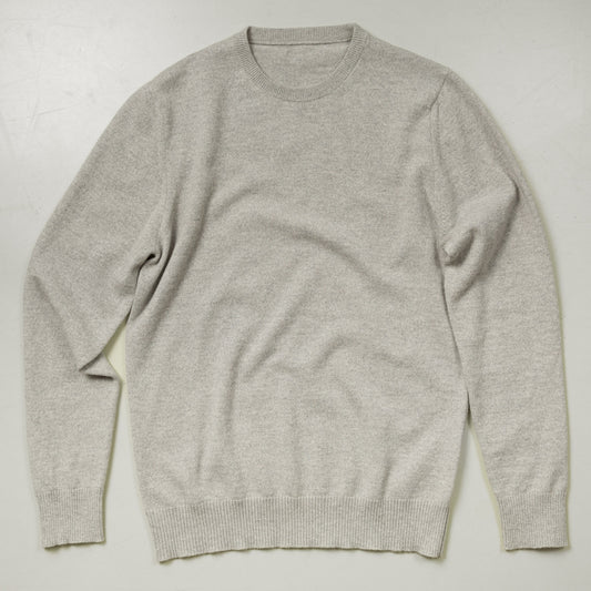 Knit B10 | L. Grey | 70% Wool + 30% Cashmere