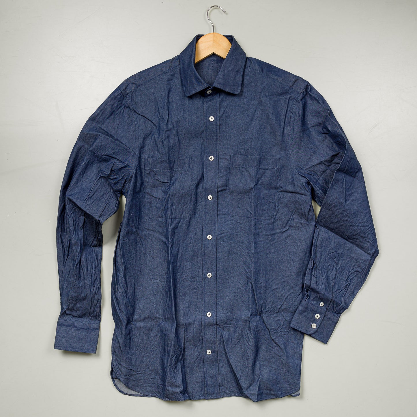Shirt C28 | Indigo | Jeans (Unwashed)