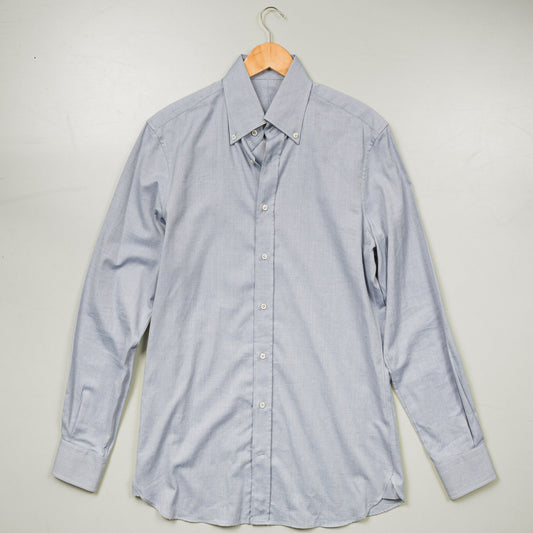 Shirt C03 | L. Blue | Herringbone |Flannel
