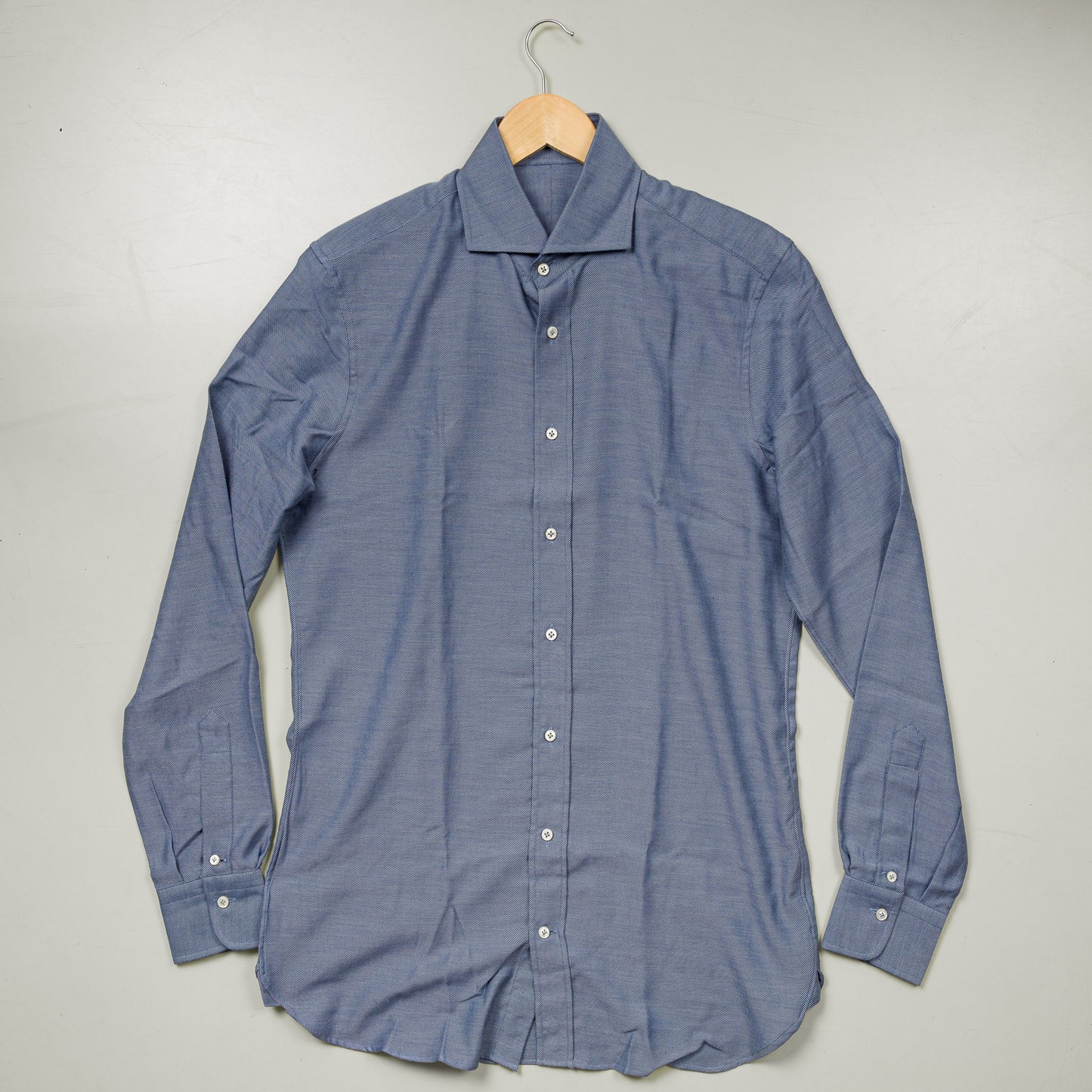 Shirt C08 | M. Blue | Twill | Flannel