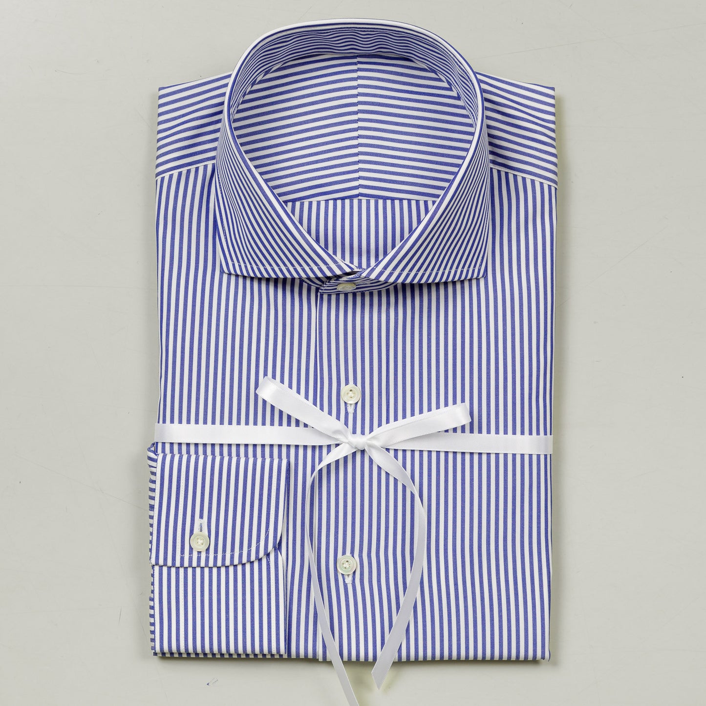 Shirt 10 | D. Blue | Stripe | Poplin