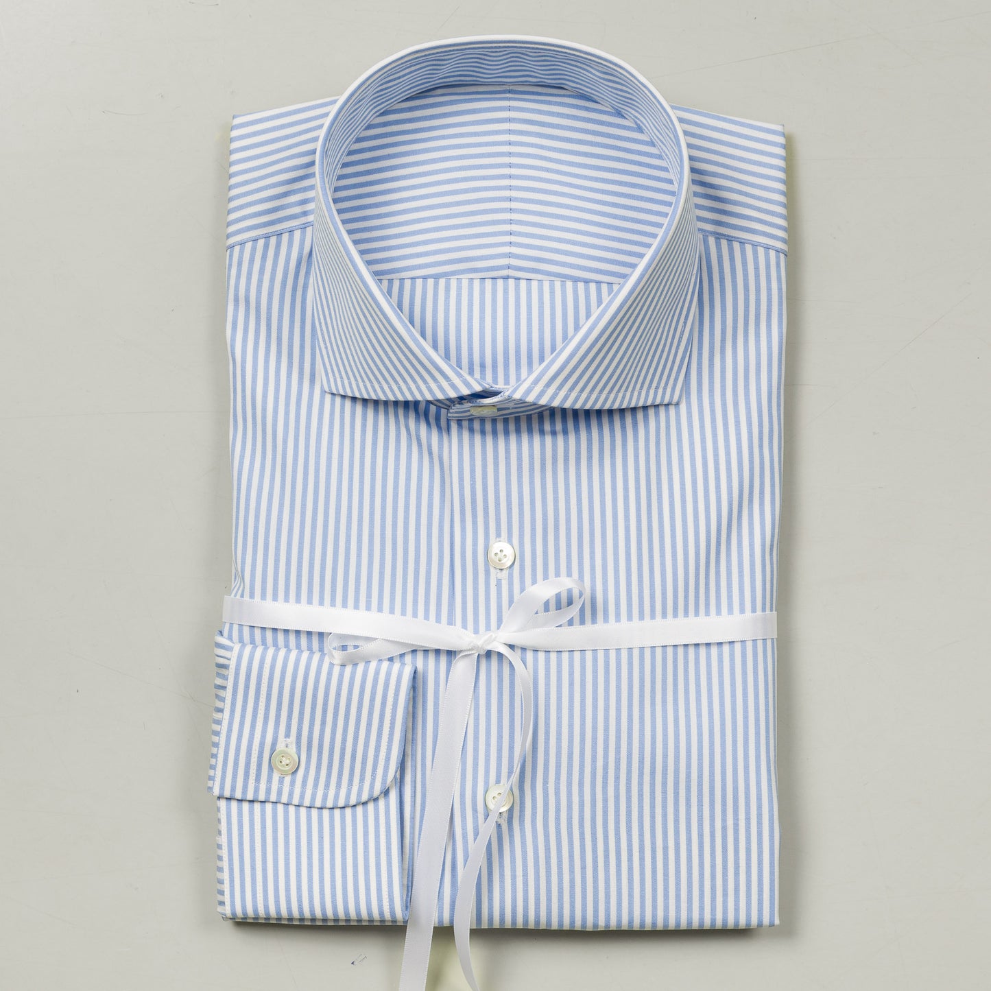 Shirt 09 | L. Blue | Stripe | Poplin