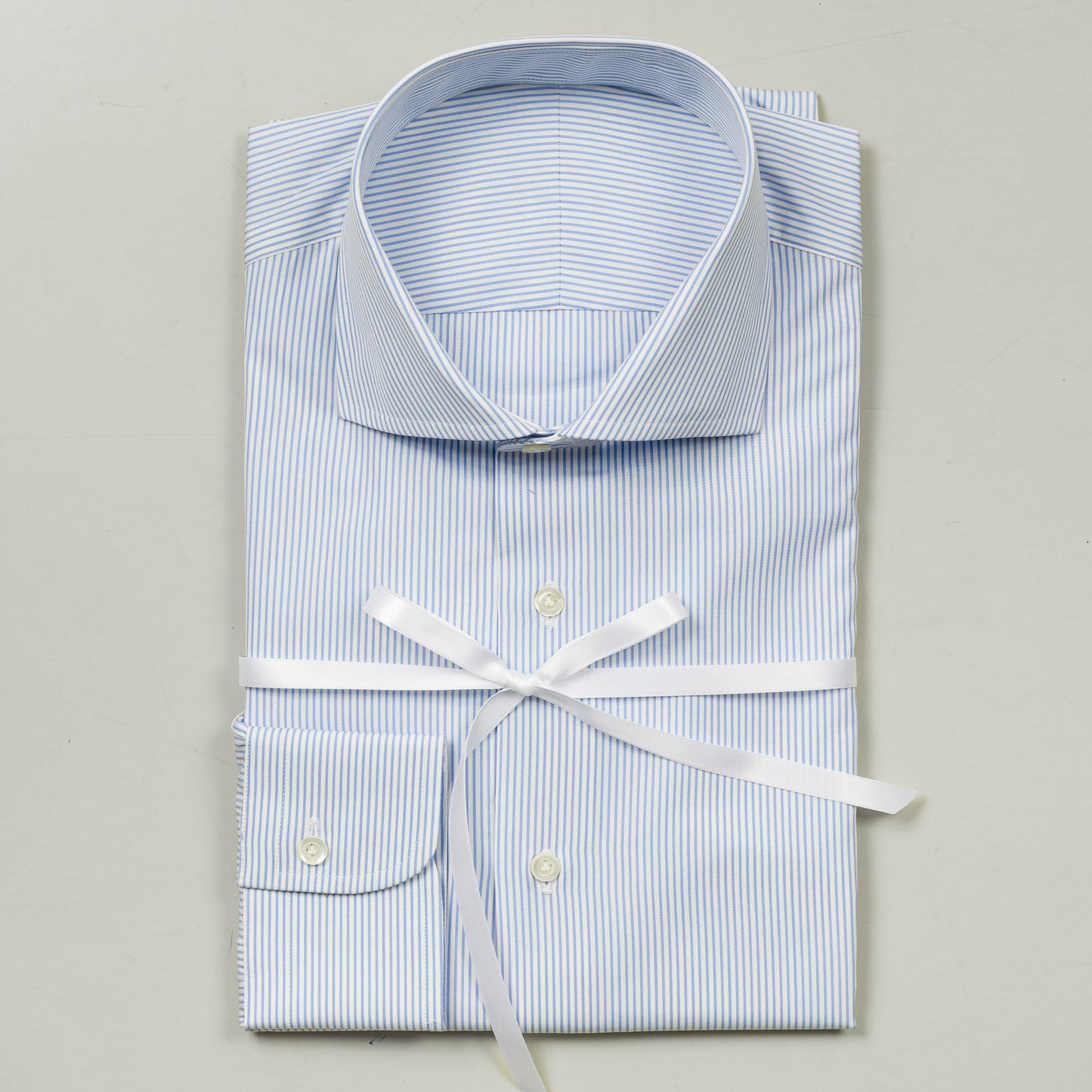 Shirt 06 | L. Blue | Stripe | Poplin
