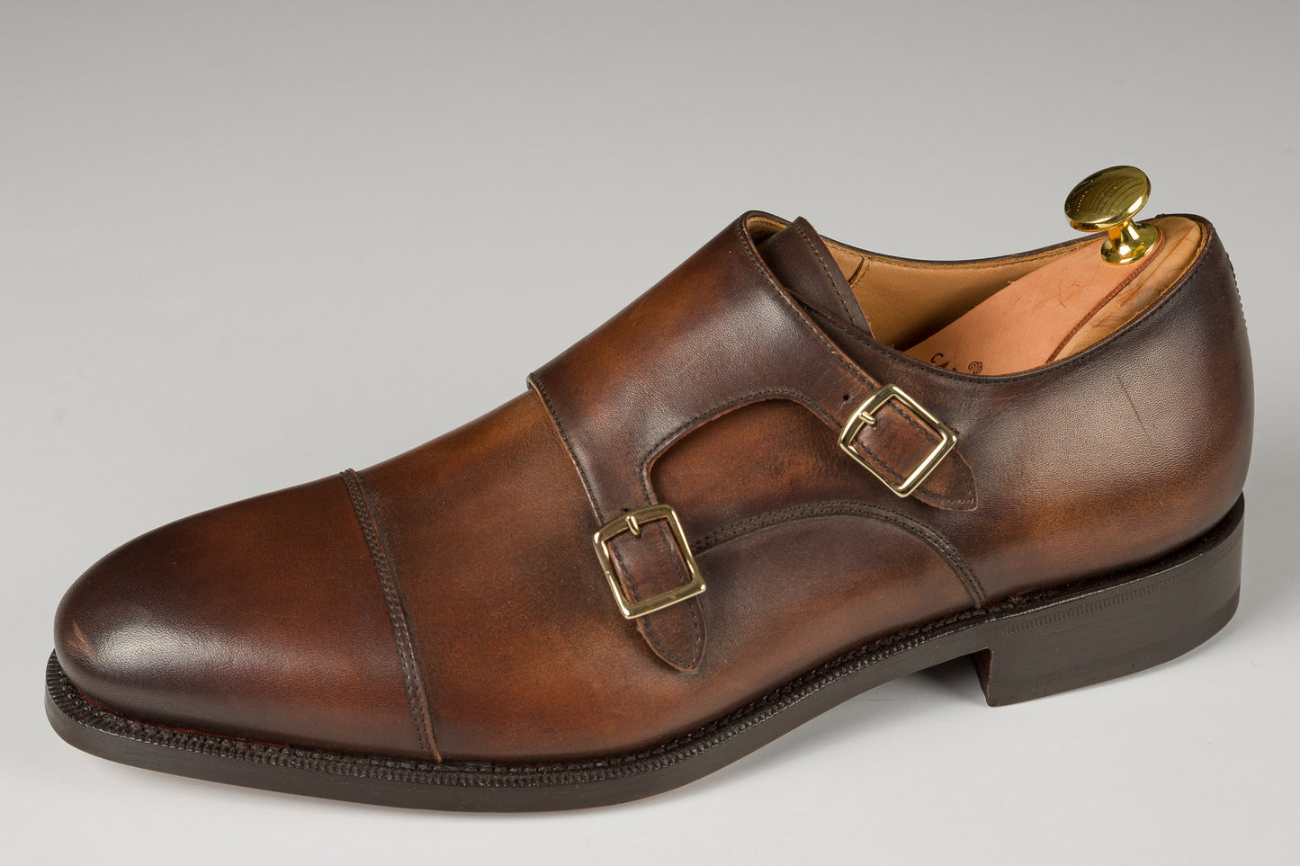 19 | Double Monk | Brown | Goodyear Welted