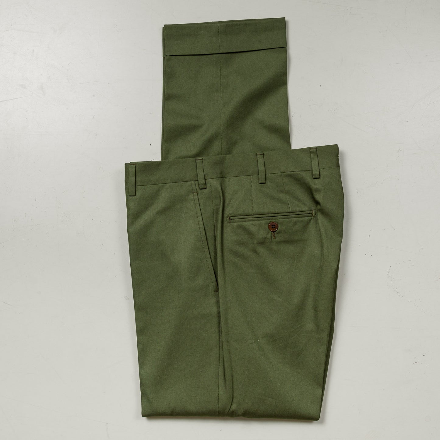 Trousers 19 | Green | Fine Twill